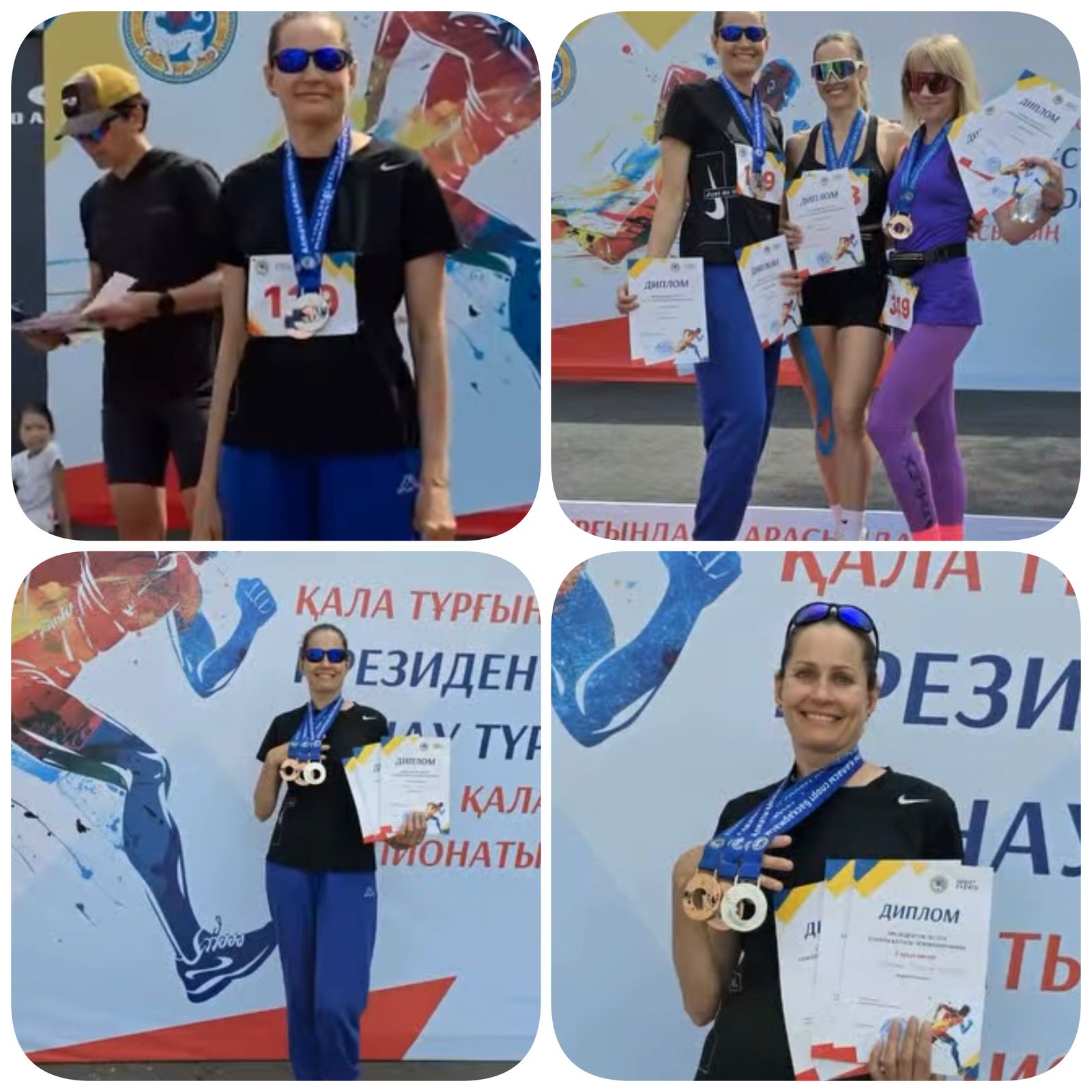 В г.Алматы прошли Президентские тесты физ.подготовленности, в которых приняла участие и заняла призовые места-учитель физ.культуры Игнатенко Т.В.