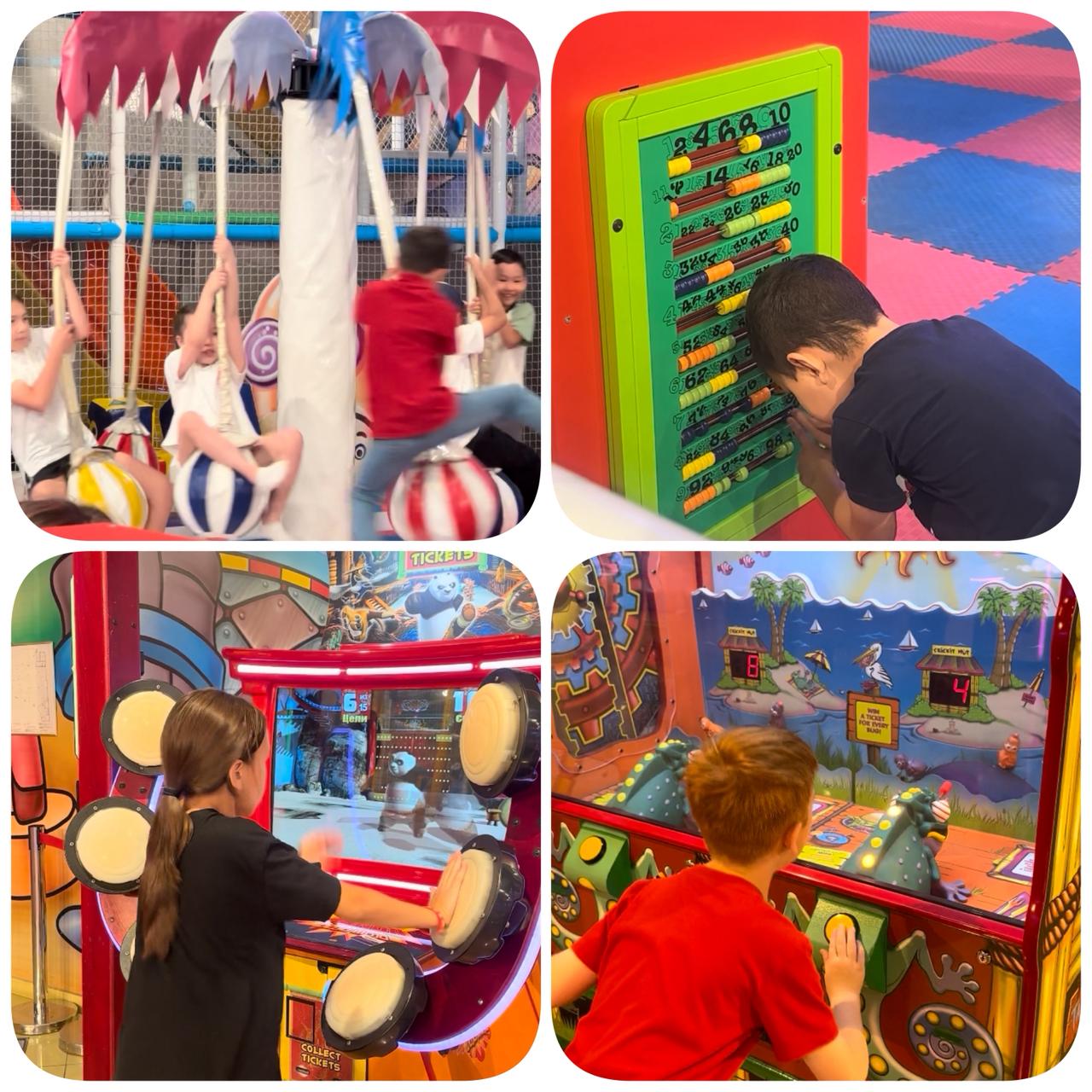 Балдырған жазғы лагерінің 7-күні. Қызықты FUNKY TOWN ойын-сауық кешеніне саяхат