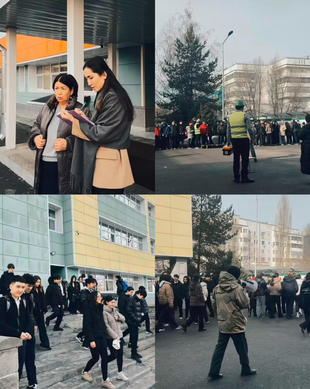 Бүгін мектебімізде жоспарға сәйкес сейсмотренировка ұйымдастырылды.